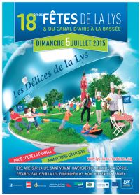 Fêtes de la Lys 2015. Le dimanche 5 juillet 2015 à Aire-sur-la-Lys. Pas-de-Calais.  10H19